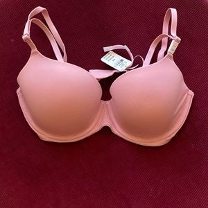 Pink Lightly Lined Bra